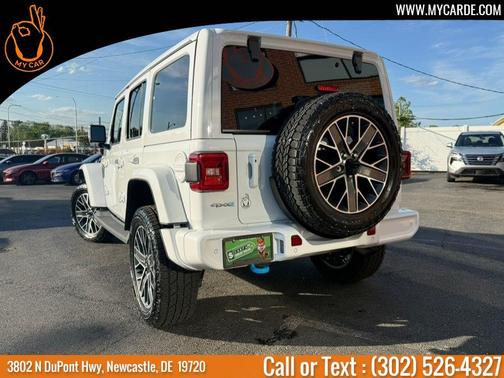 Bright White Clearcoat 2024 Jeep Wrangler 4xe High Altitude