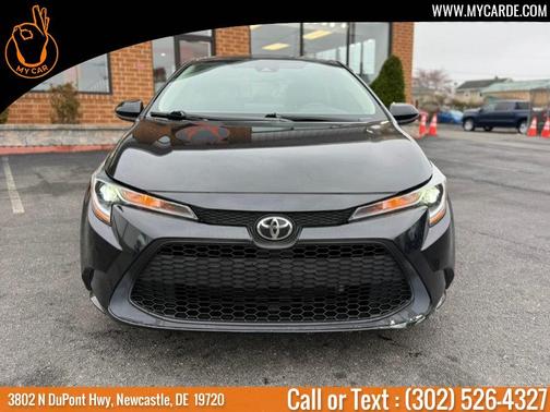 Black Sand Pearl 2021 Toyota Corolla LE