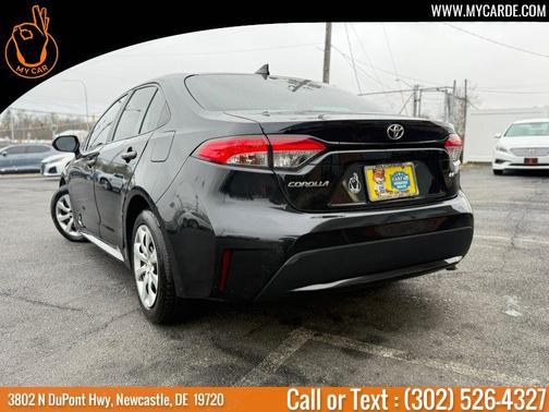 Black Sand Pearl 2021 Toyota Corolla LE