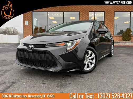 Black Sand Pearl 2021 Toyota Corolla LE