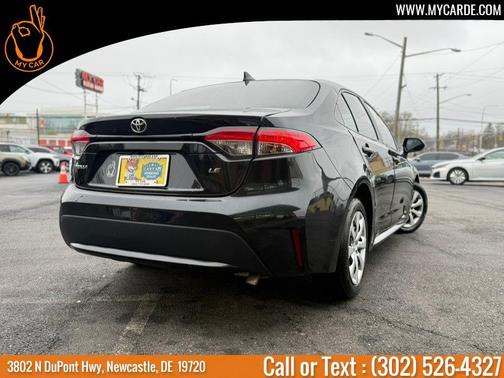 Black Sand Pearl 2021 Toyota Corolla LE