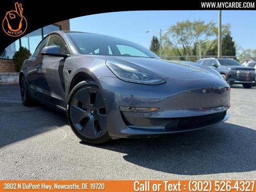 Gray 2022 Tesla Model 3 Base