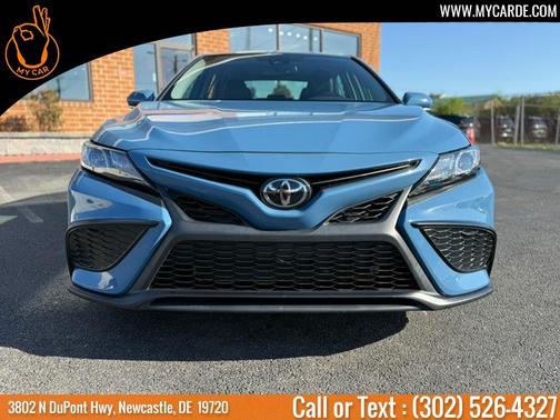 Blue 2024 Toyota Camry SE