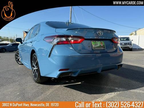 Blue 2024 Toyota Camry SE
