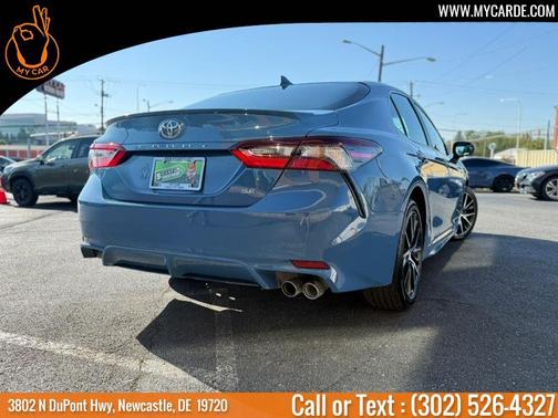 Blue 2024 Toyota Camry SE