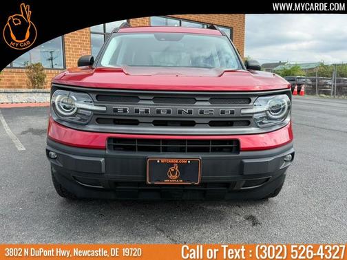Red Metallic 2021 Ford Bronco Sport Big Bend