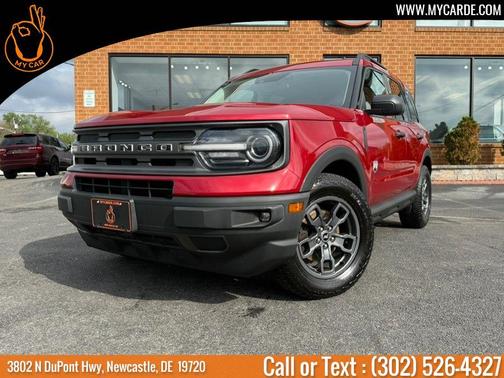Red Metallic 2021 Ford Bronco Sport Big Bend