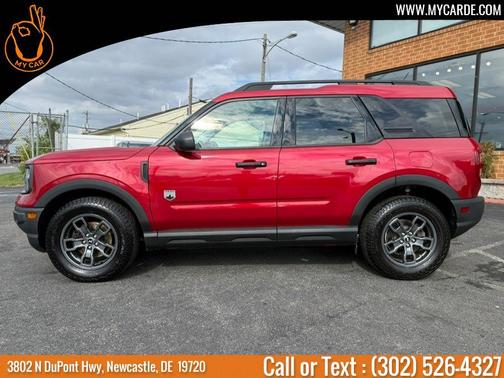 Red Metallic 2021 Ford Bronco Sport Big Bend