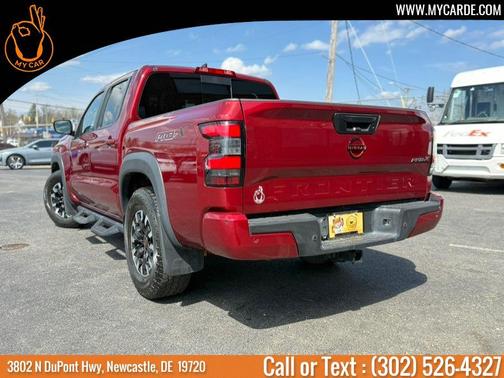 Cardinal Red Metallic 2023 Nissan Frontier PRO-X