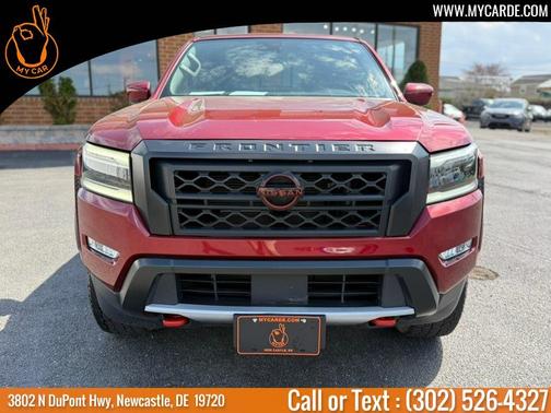 Cardinal Red Metallic 2023 Nissan Frontier PRO-X