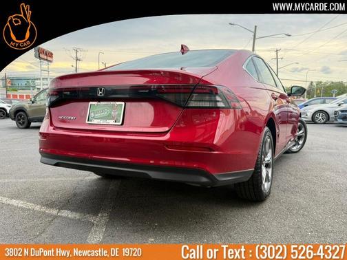 Radiant Red 2024 Honda Accord EX