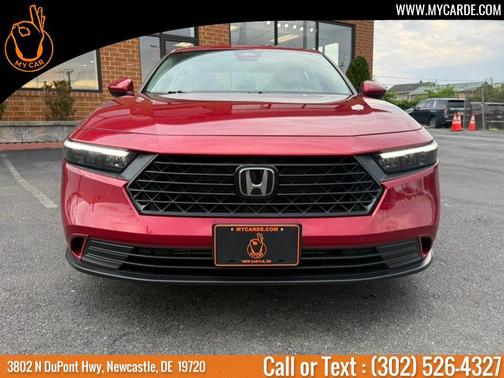 Radiant Red 2024 Honda Accord EX