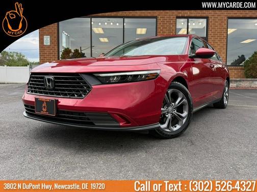 Radiant Red 2024 Honda Accord EX