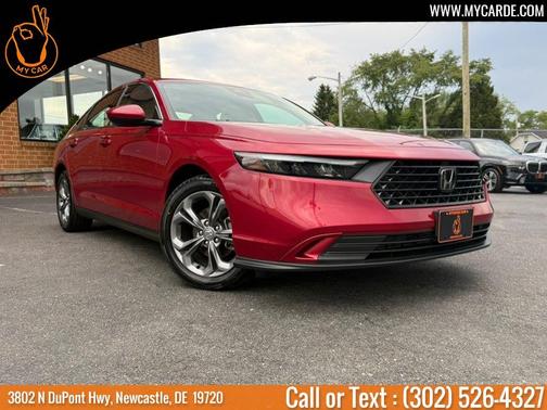 Radiant Red 2024 Honda Accord EX