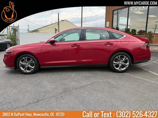 Radiant Red 2024 Honda Accord EX