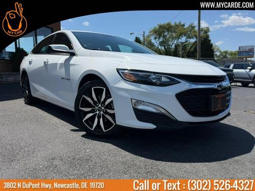 Summit White 2024 Chevrolet Malibu RS