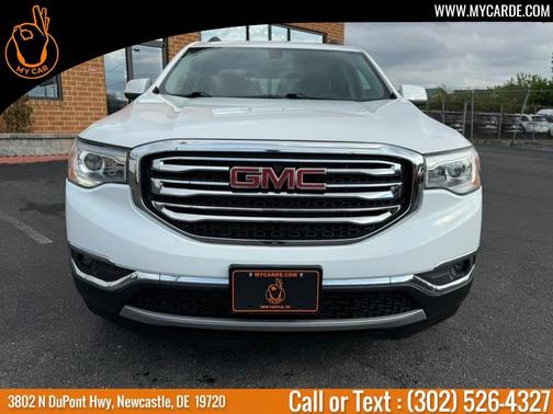 Summit White 2018 GMC Acadia SLT-1