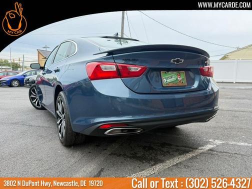 Lakeshore Blue Metallic 2024 Chevrolet Malibu RS