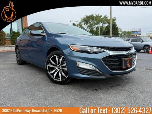 Lakeshore Blue Metallic 2024 Chevrolet Malibu RS