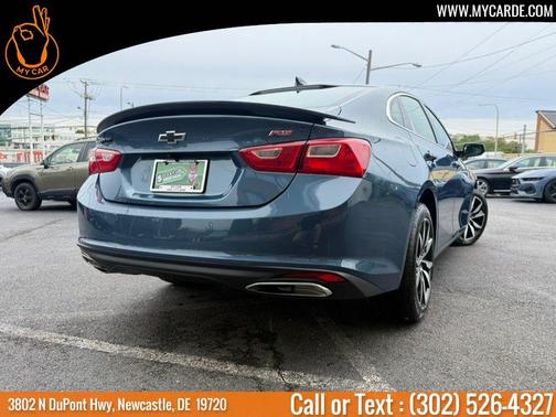 Lakeshore Blue Metallic 2024 Chevrolet Malibu RS