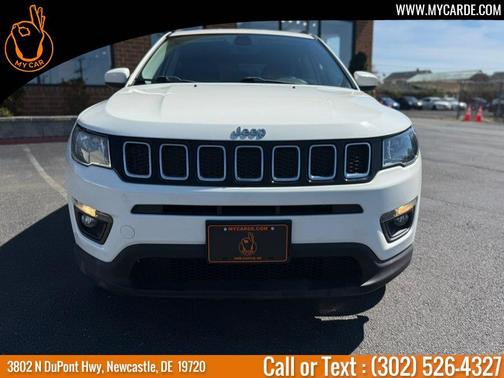 White Clearcoat 2020 Jeep Compass Latitude
