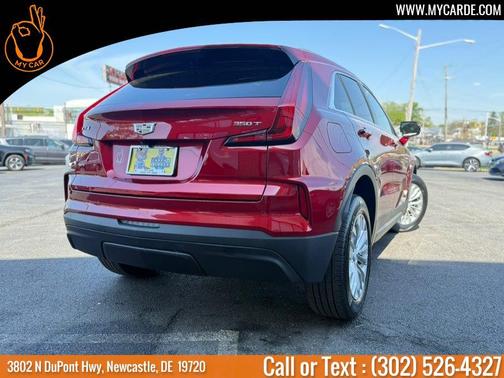 Radiant Red 2024 Cadillac XT4 Luxury