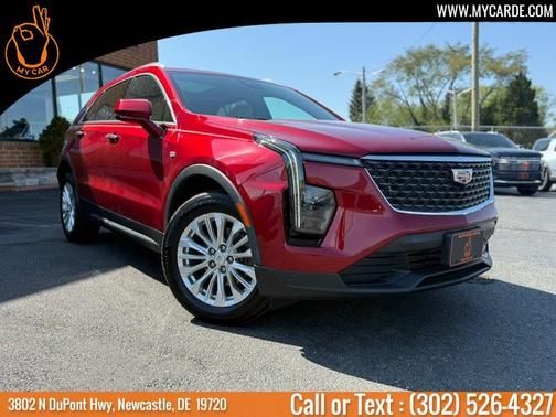 Radiant Red 2024 Cadillac XT4 Luxury