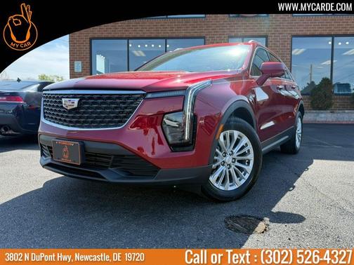 Radiant Red 2024 Cadillac XT4 Luxury