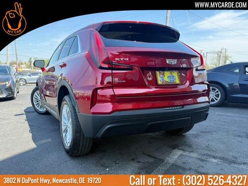 Radiant Red 2024 Cadillac XT4 Luxury