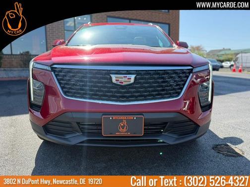 Radiant Red 2024 Cadillac XT4 Luxury