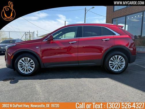 Radiant Red 2024 Cadillac XT4 Luxury