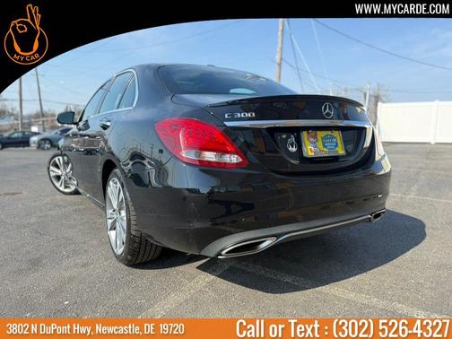 Black 2018 Mercedes-Benz C-Class C 300