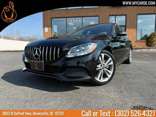 Black 2018 Mercedes-Benz C-Class C 300
