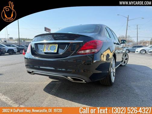 Black 2018 Mercedes-Benz C-Class C 300