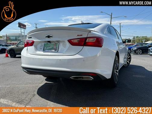 Summit White 2024 Chevrolet Malibu RS