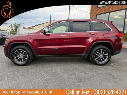 Velvet Red Pearlcoat 2018 Jeep Grand Cherokee Limited