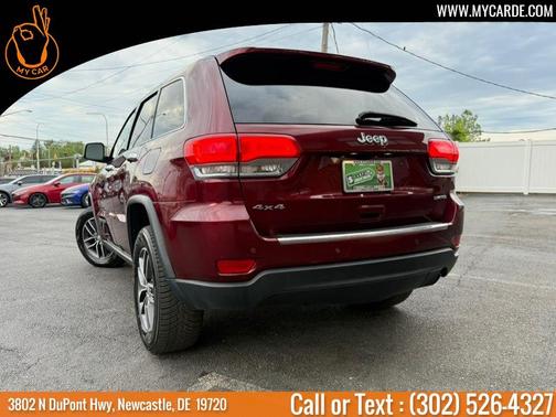 Velvet Red Pearlcoat 2018 Jeep Grand Cherokee Limited
