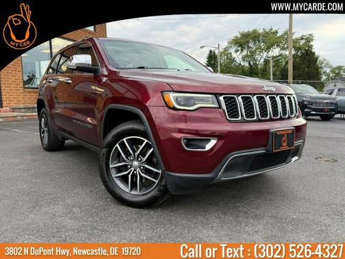 Velvet Red Pearlcoat 2018 Jeep Grand Cherokee Limited
