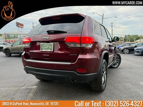 Velvet Red Pearlcoat 2018 Jeep Grand Cherokee Limited