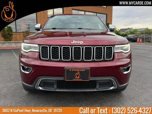 Velvet Red Pearlcoat 2018 Jeep Grand Cherokee Limited