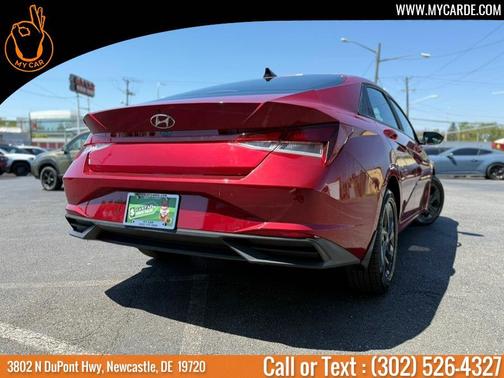 Scarlet Red Pearl 2023 Hyundai ELANTRA SEL