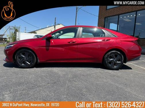 Scarlet Red Pearl 2023 Hyundai ELANTRA SEL