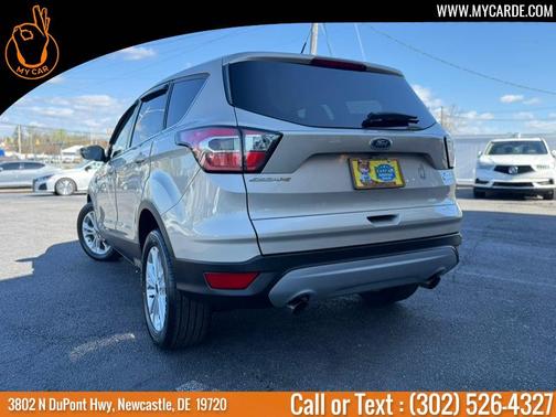 White Gold Metallic 2017 Ford Escape SE