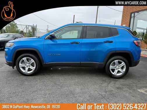 Laser Blue 2023 Jeep Compass Sport