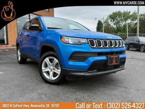 Laser Blue 2023 Jeep Compass Sport