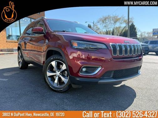 Velvet Red Pearlcoat 2019 Jeep Cherokee Limited