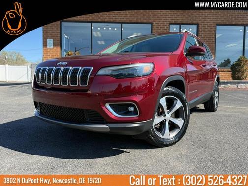 Velvet Red Pearlcoat 2019 Jeep Cherokee Limited