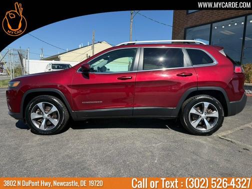 Velvet Red Pearlcoat 2019 Jeep Cherokee Limited