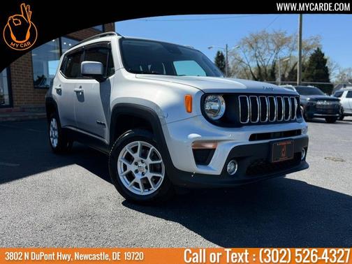 Glacier Metallic 2021 Jeep Renegade Latitude