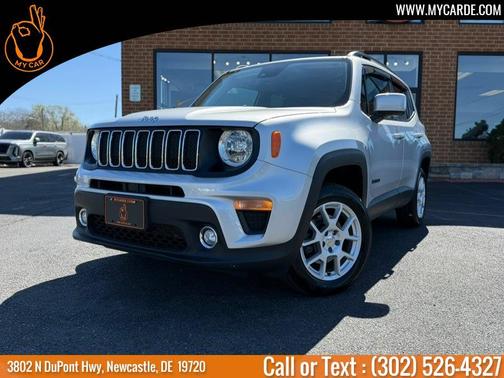 Glacier Metallic 2021 Jeep Renegade Latitude